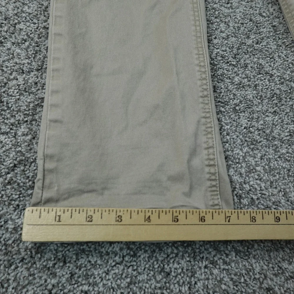 Levis Jeans Mens 34X30 Beige Tan Brown Denim Pants 541 Athletic Taper Stretch